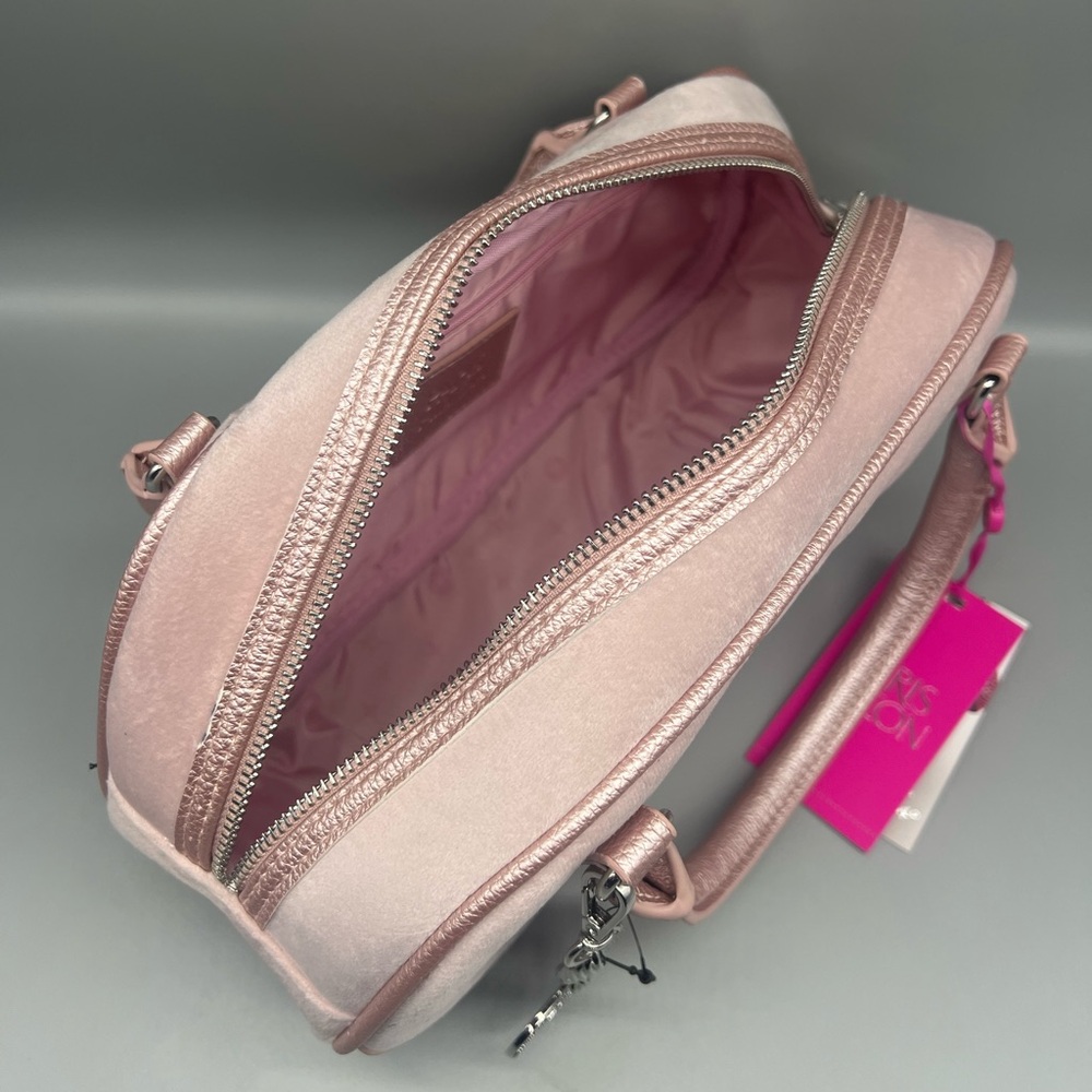 Paris Hilton crest bowler bag purse - Picture 10 of 12